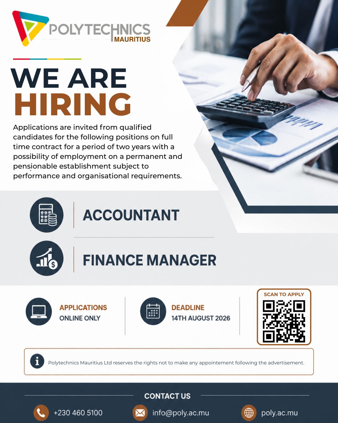 VACANCY ADVERT 030826